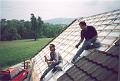 Ossi und RAlf beim eindecken